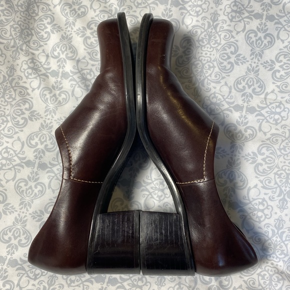 Franco Sarto Slip-On Loafers with Chunky Heel - Picture 3 of 16